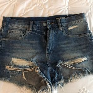 Cutoff Jean Shorts by Blank NYC